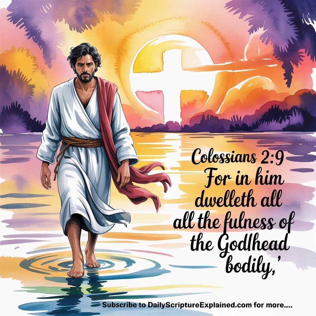 Jesus in him all Godhead