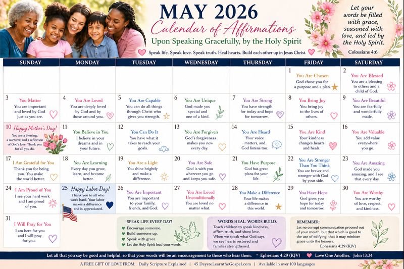 May Calendar