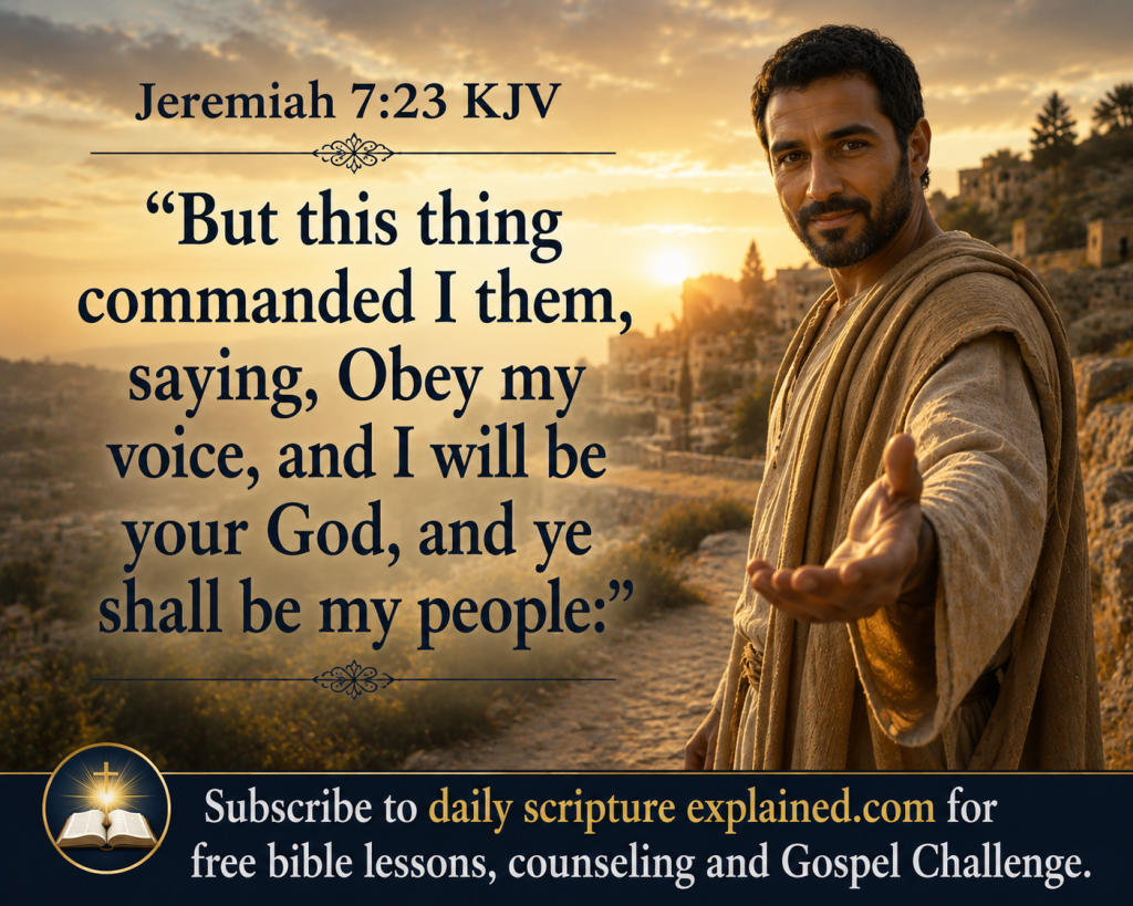 Obey my voice