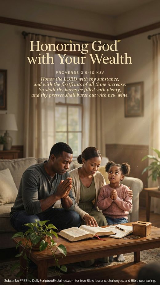 Honor God with Your Wealth