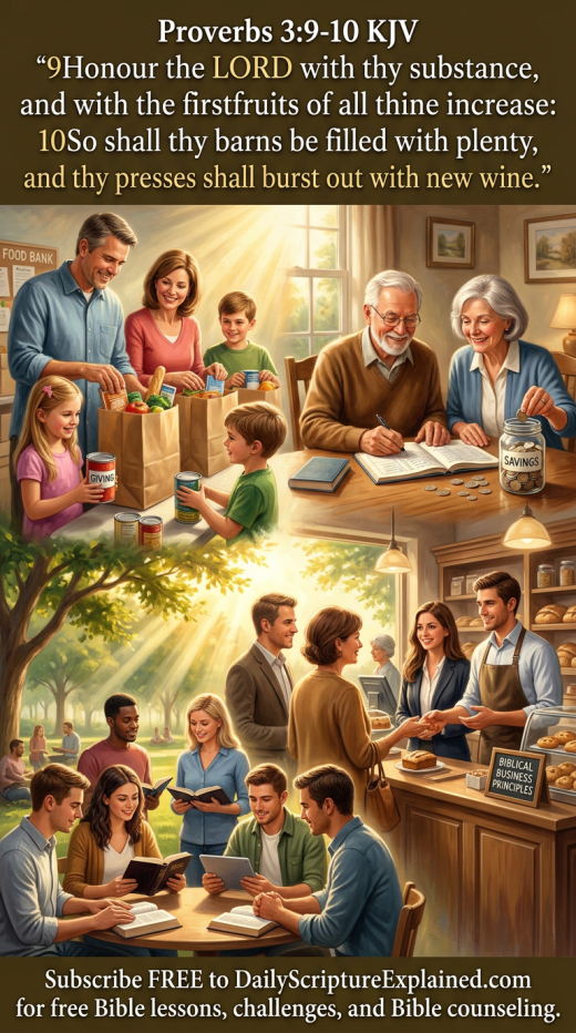 Week 9 day 7 Biblical Stewardship