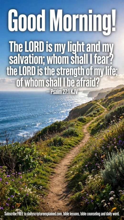 The Lord is my light