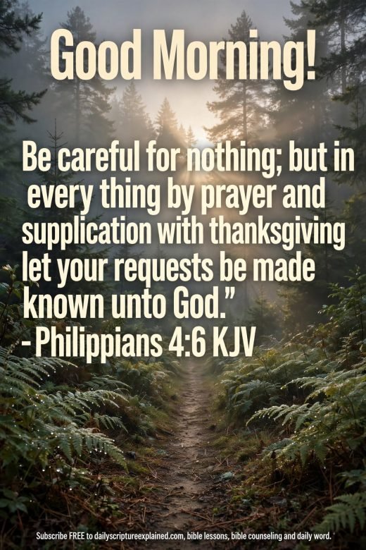 BE CAREFUL FOR NOTHING